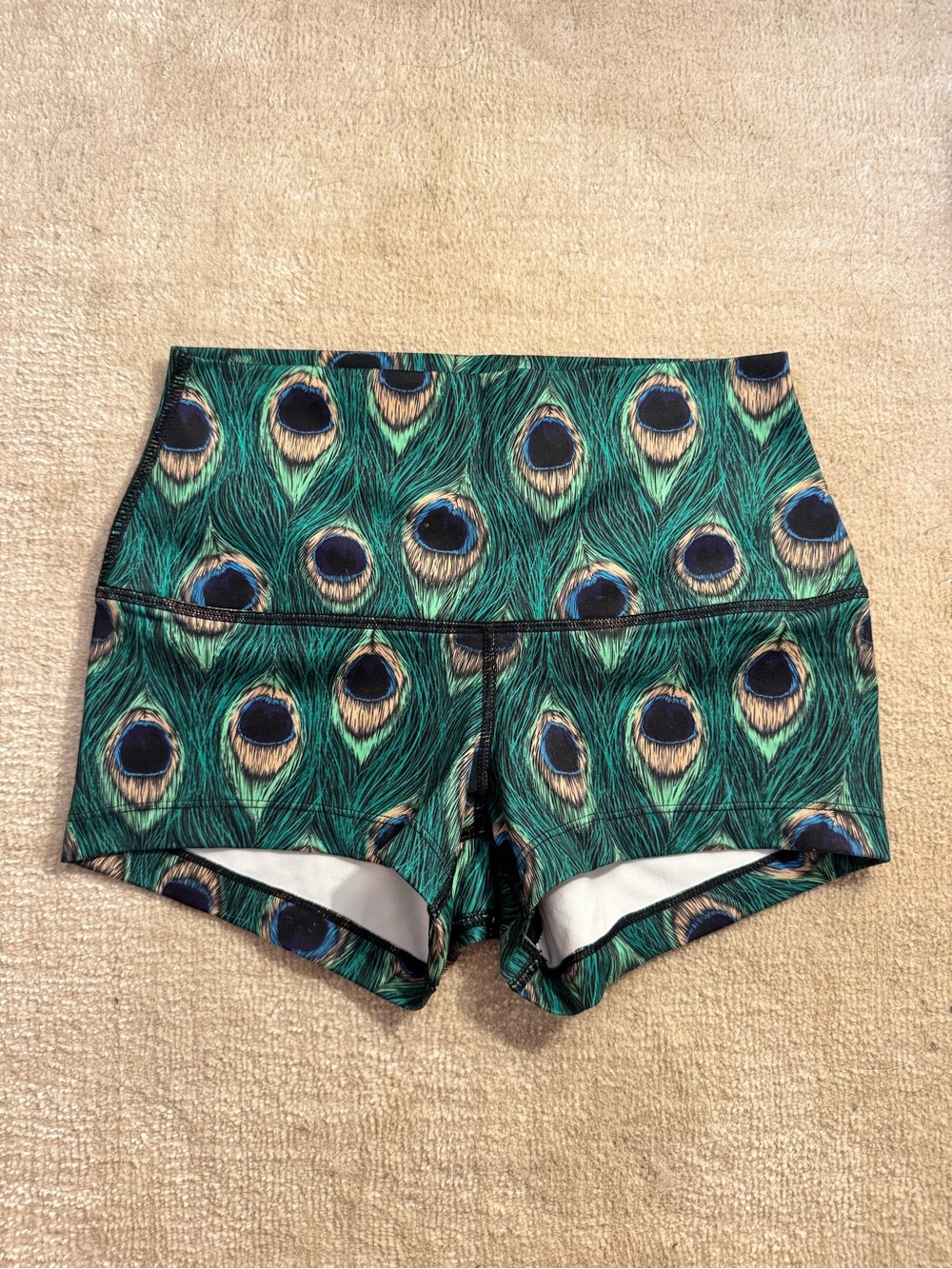 Peacock CrossFit shorts